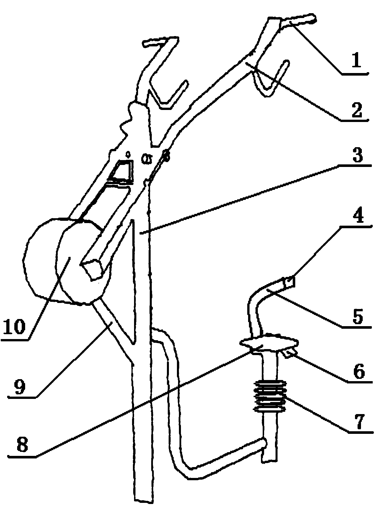 Arm strength training equipment with auxiliary device