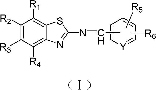 Benzothiazole derivative and application thereof