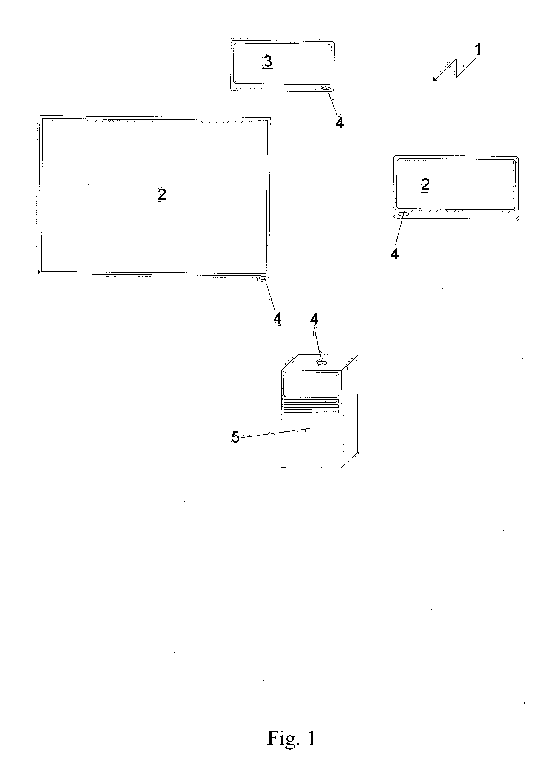 Network of devices for performing optical/optometric/opthalmological tests, and method for controlling said network of devices