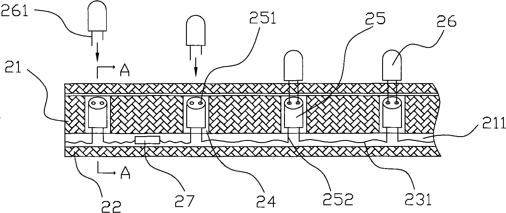 Lamp strip body, lamp strip and method for manufacturing the lamp strip