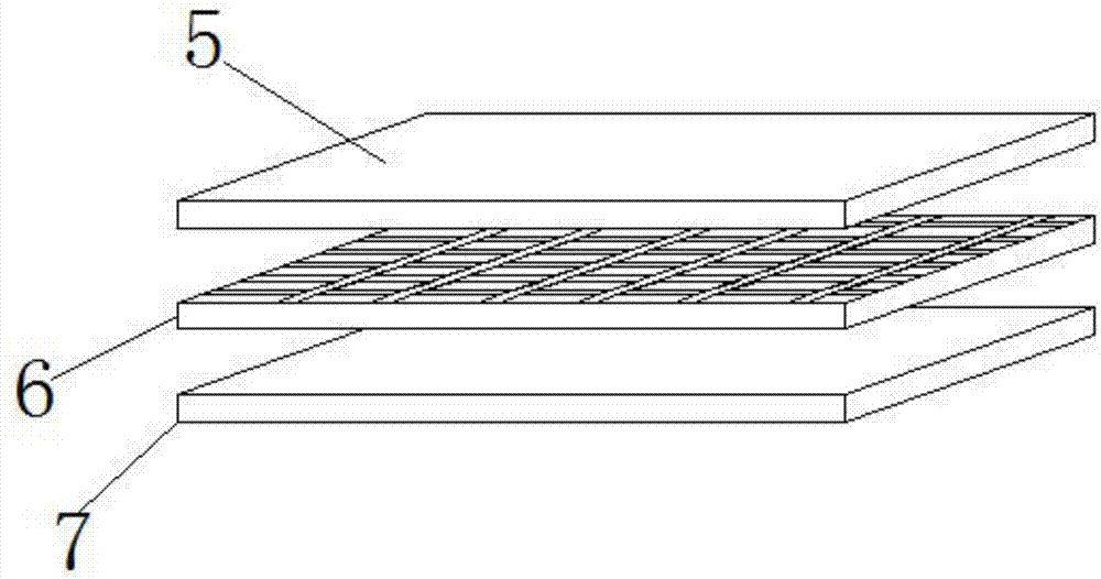 Full-coverage cold-resistant and flame-retardant awning cloth