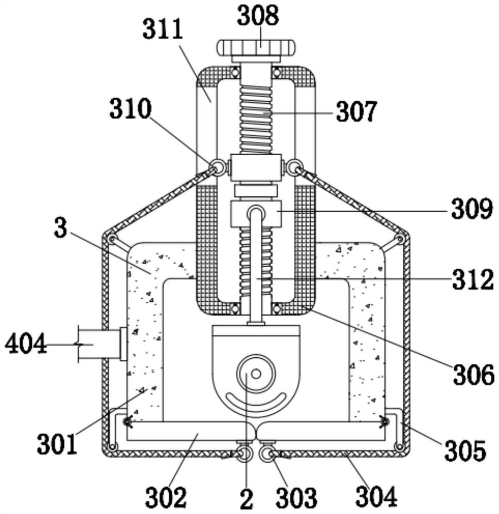 Adjustable LED lighting device for desk