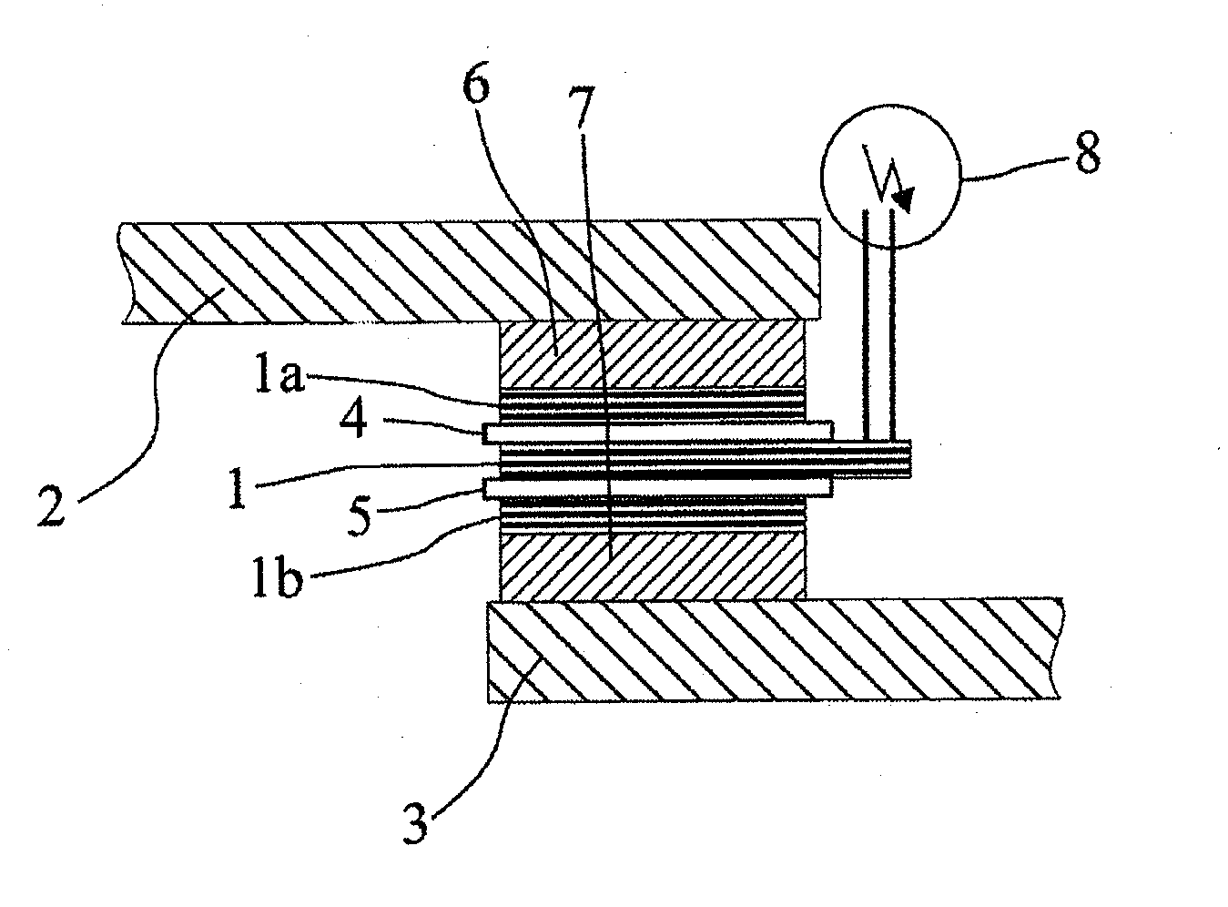 Electrical bypass element, in particular for storage cells of an energy storage device
