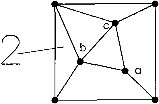 Polygonal image digitizing method utilizing rotating TIN (triangulated irregular network)