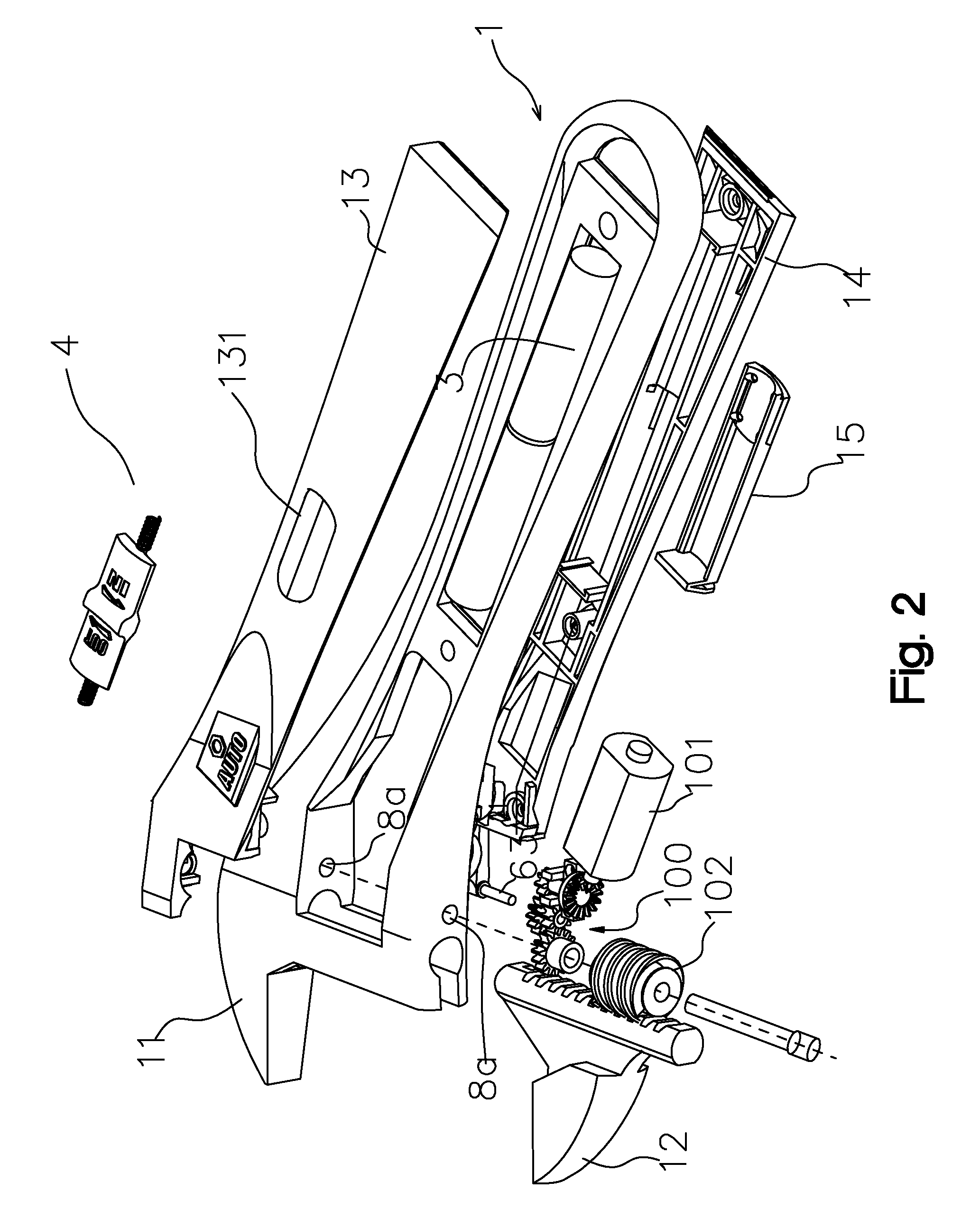 Power adjustable wrench