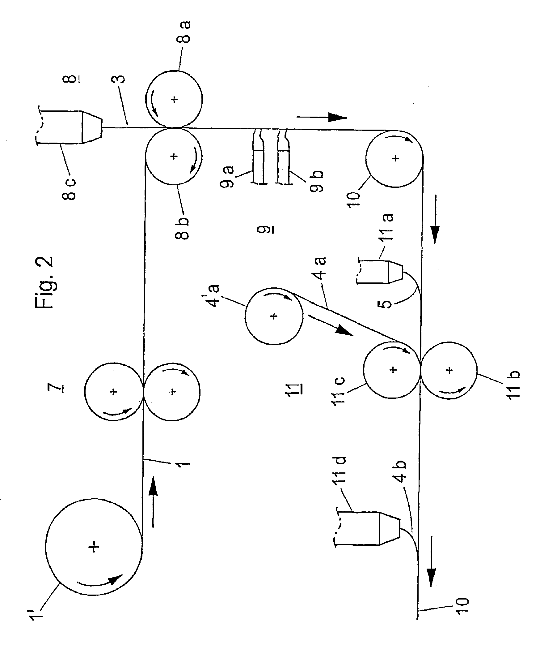 Method of producing a packaging material
