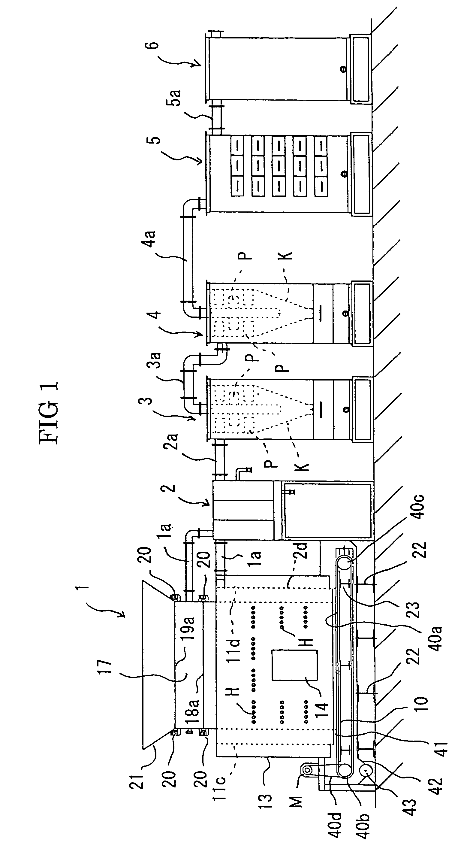 Method of smoking/burning type volume reduction treatment and apparatus therefor