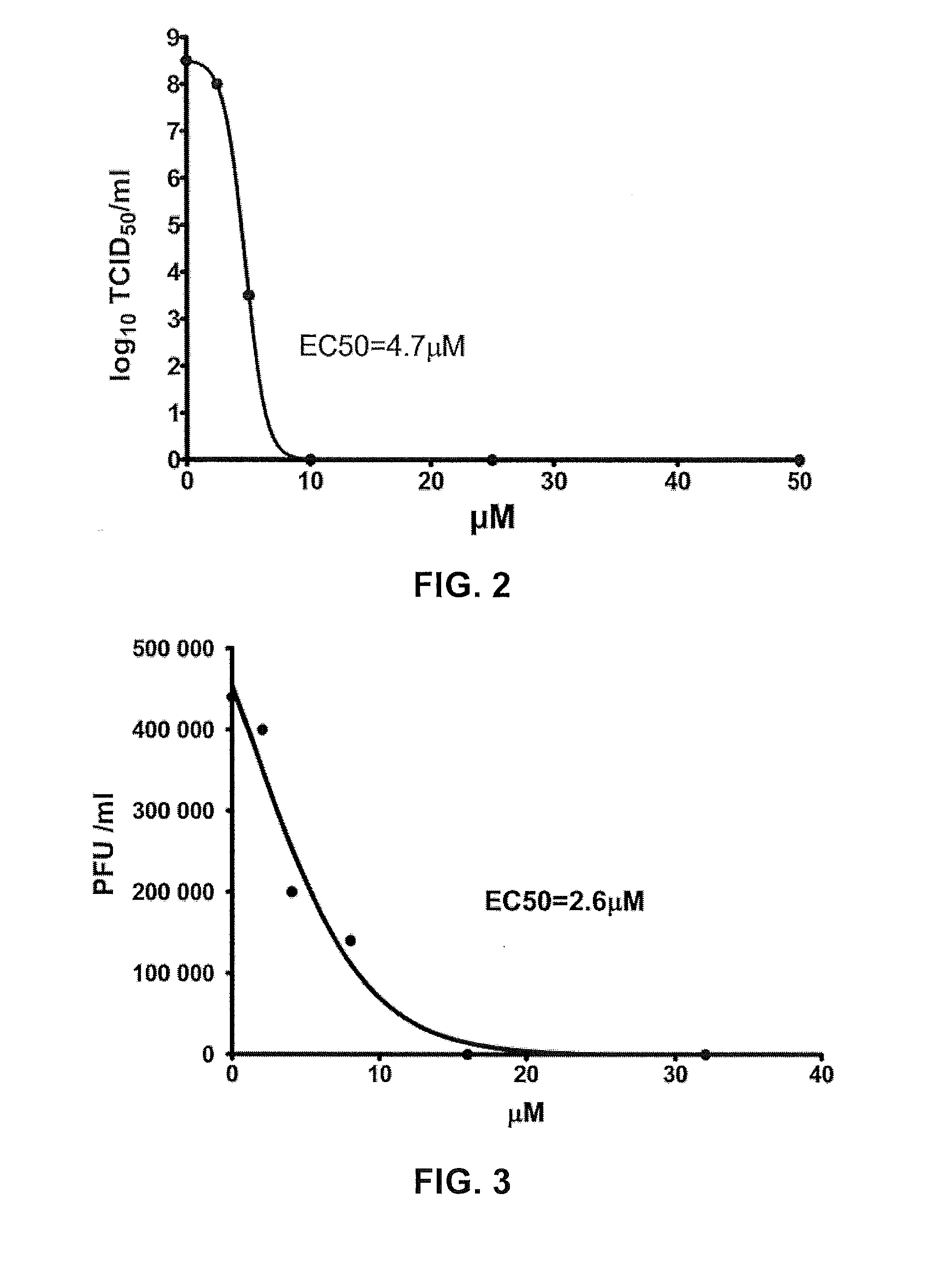 Component and method for treating viral disease