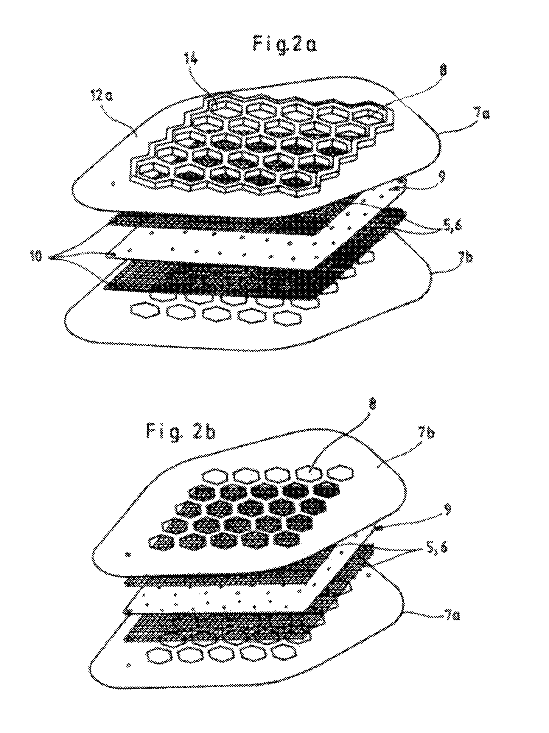 Self-closing ventilation insert and method for producing it