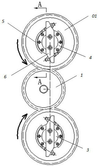 A device for eliminating transmission gear clearance in a gearbox