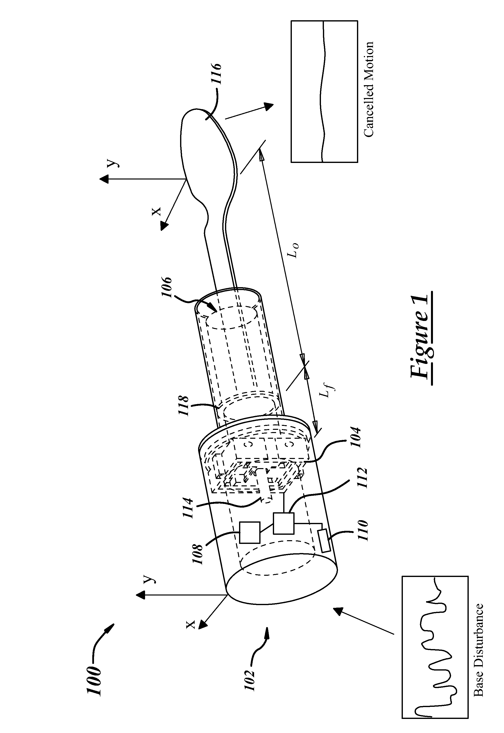 Tremor stabilizing system for handheld devices