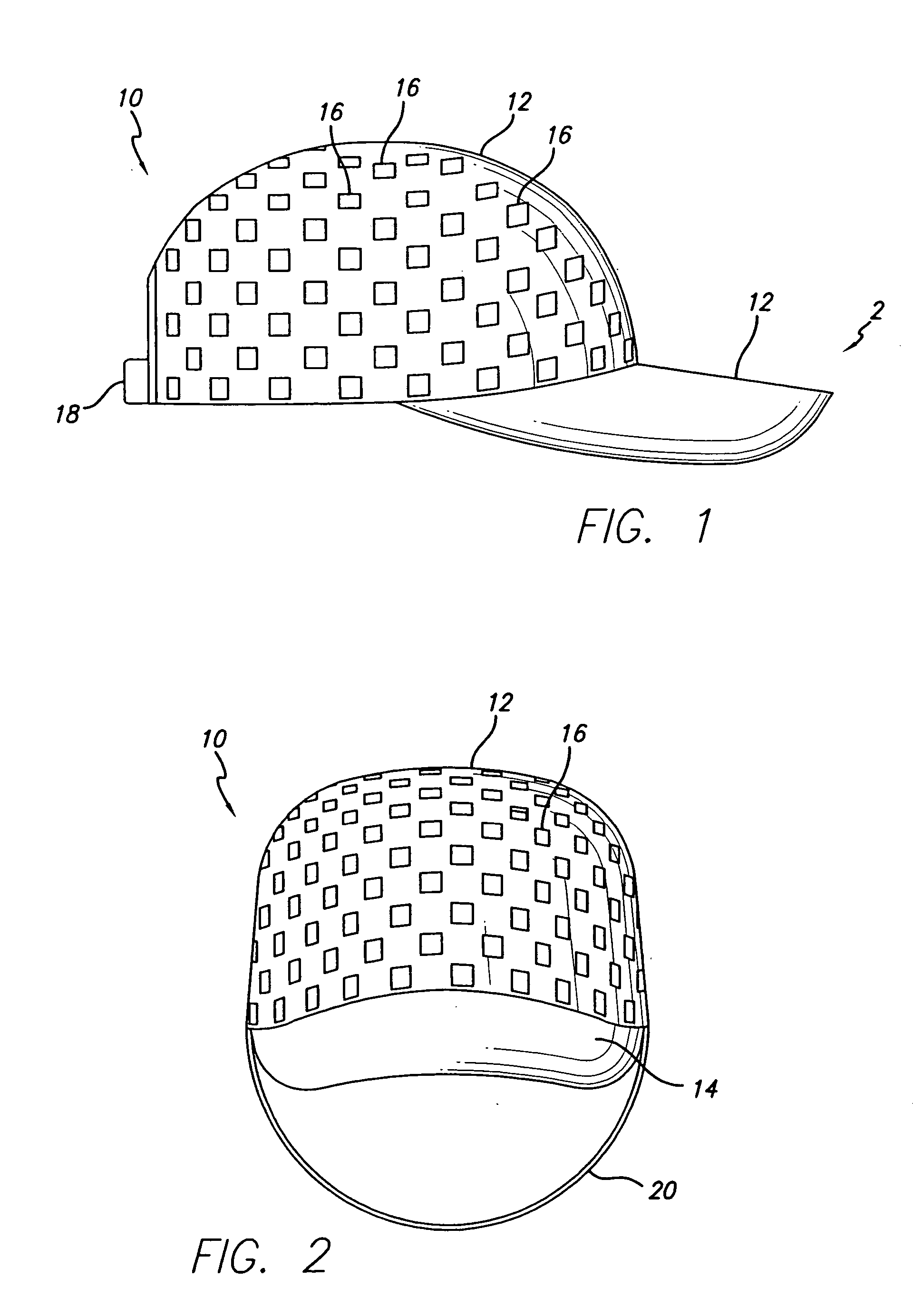 Protective helmet cap with improved ventilation