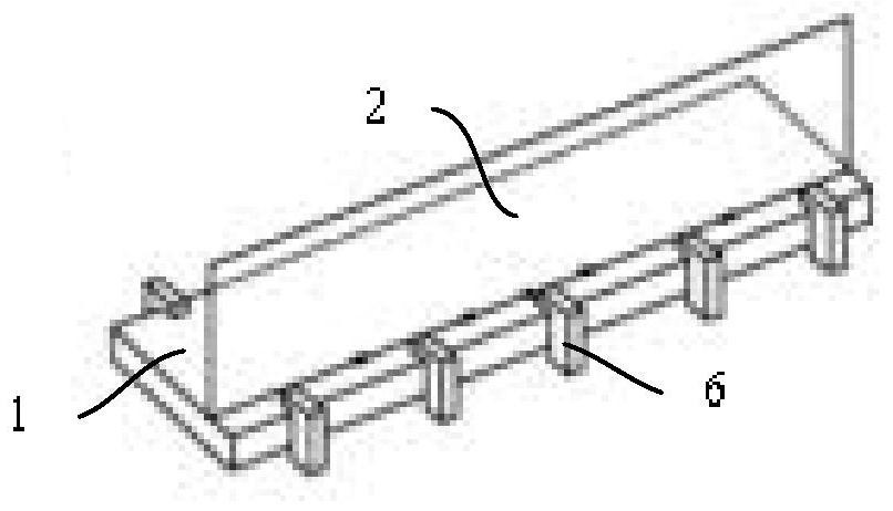 Drill floor BOP hanging beam assembling method