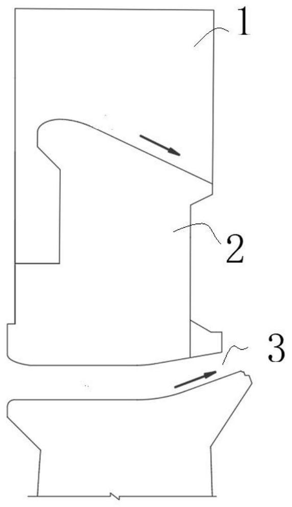 Collision energy dissipater structure with low side slope splashing strength and high energy dissipation efficiency