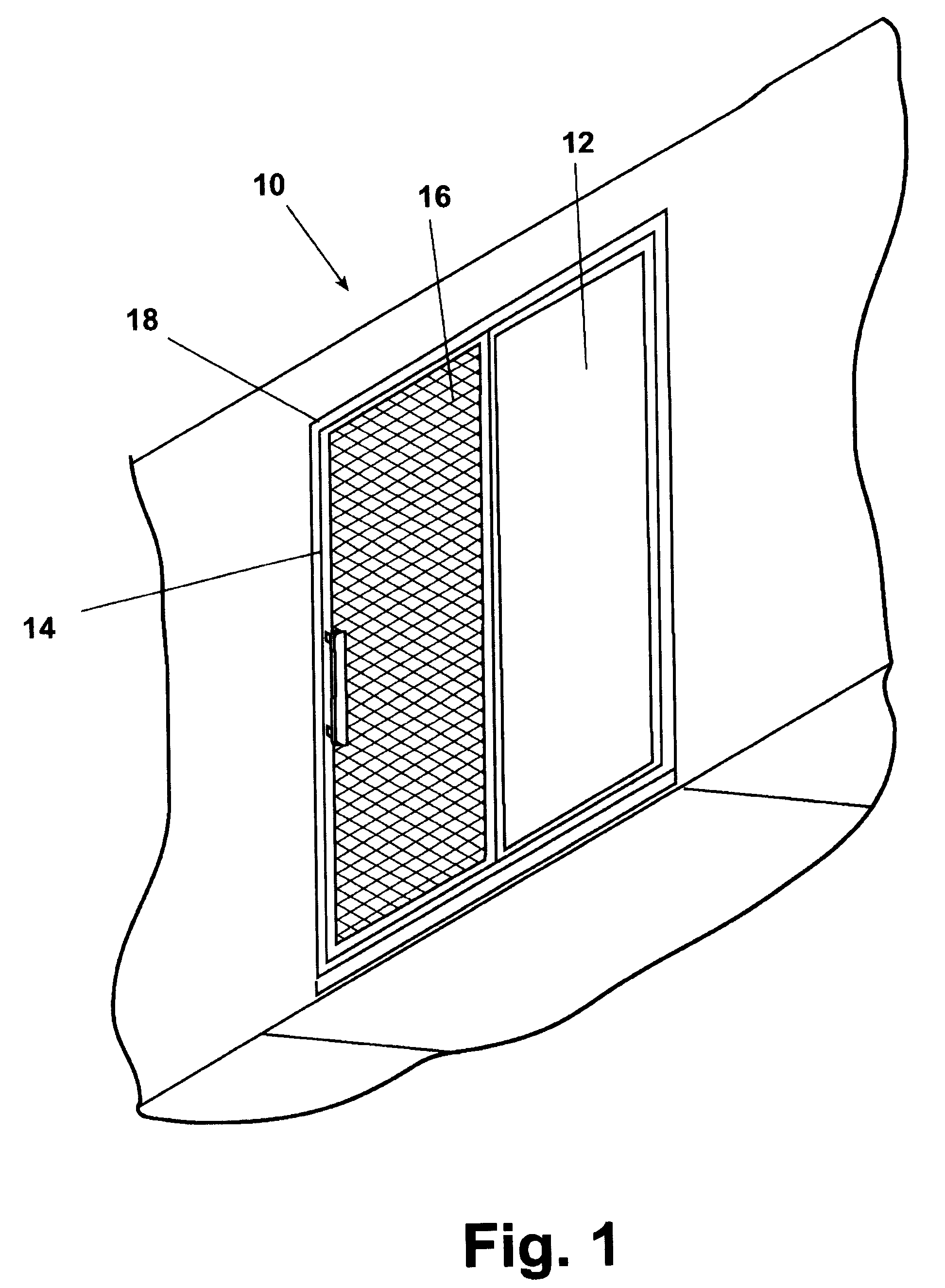 Automatically-closing screen door and closing speed adjuster for the same