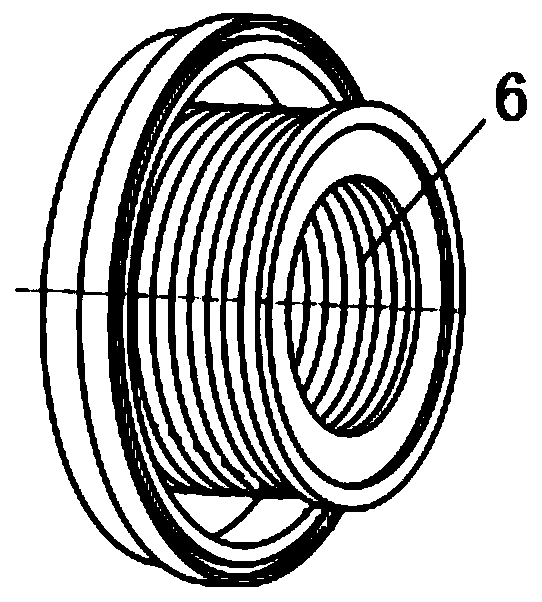 Vibration isolation structure of expansion machine of Stirling refrigerator