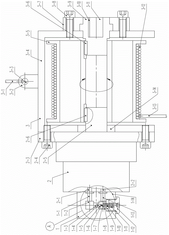 Hydraulic descent control device