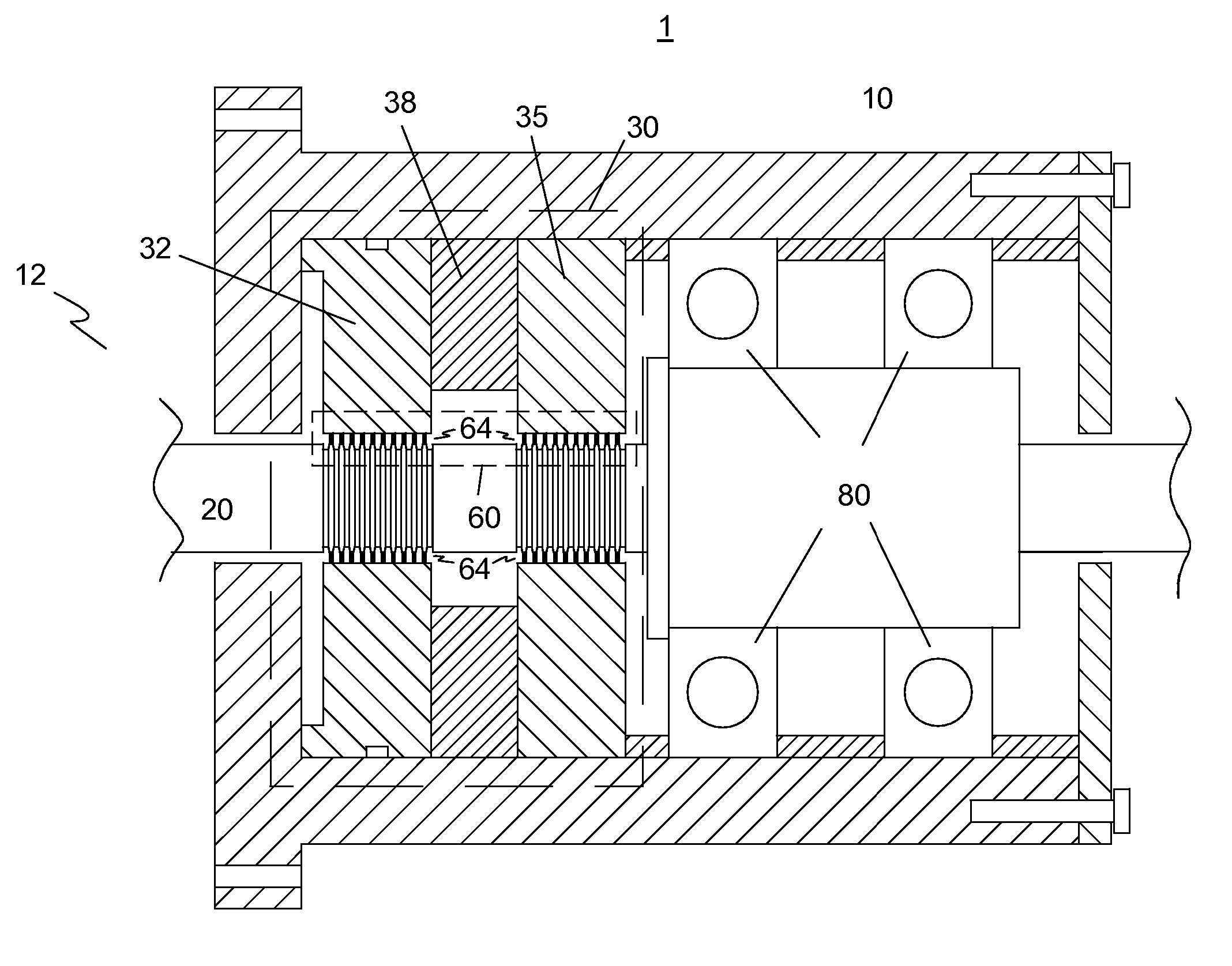 Magnetic Fluidic Seal with Improved Pressure Capacity