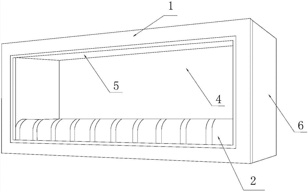 Novel four-sealing-edge dish rack and manufacturing method thereof