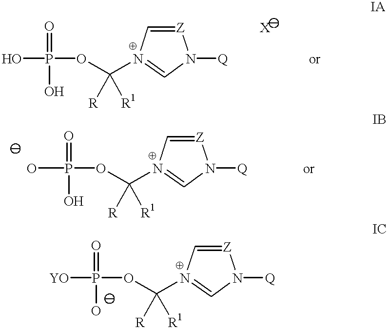 Water-soluble prodrugs of azole compounds