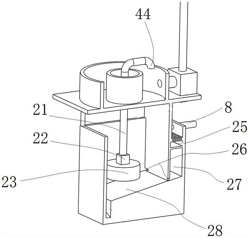Rinsing circulating system for press-formed television back plates