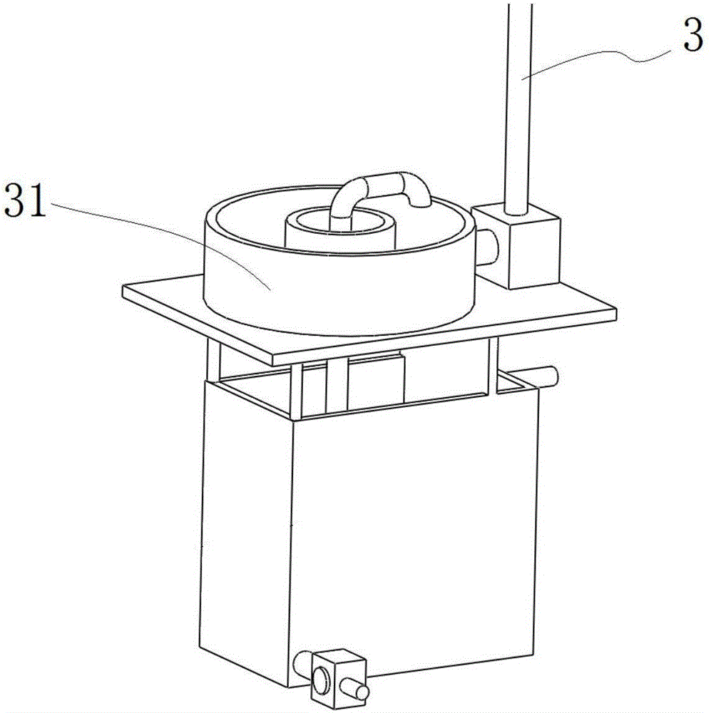 Rinsing circulating system for press-formed television back plates