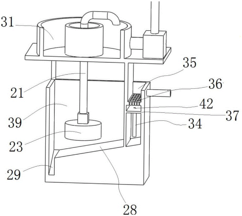 Rinsing circulating system for press-formed television back plates