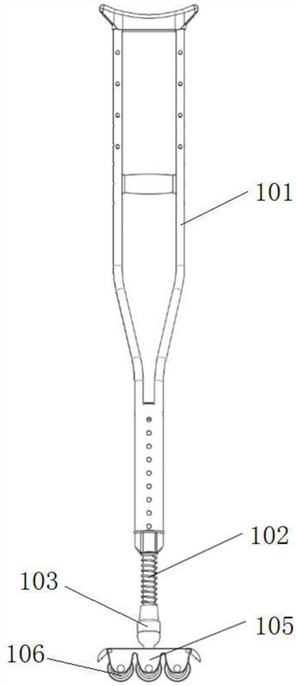 A leg exoskeleton device for assisting the mobility of the elderly