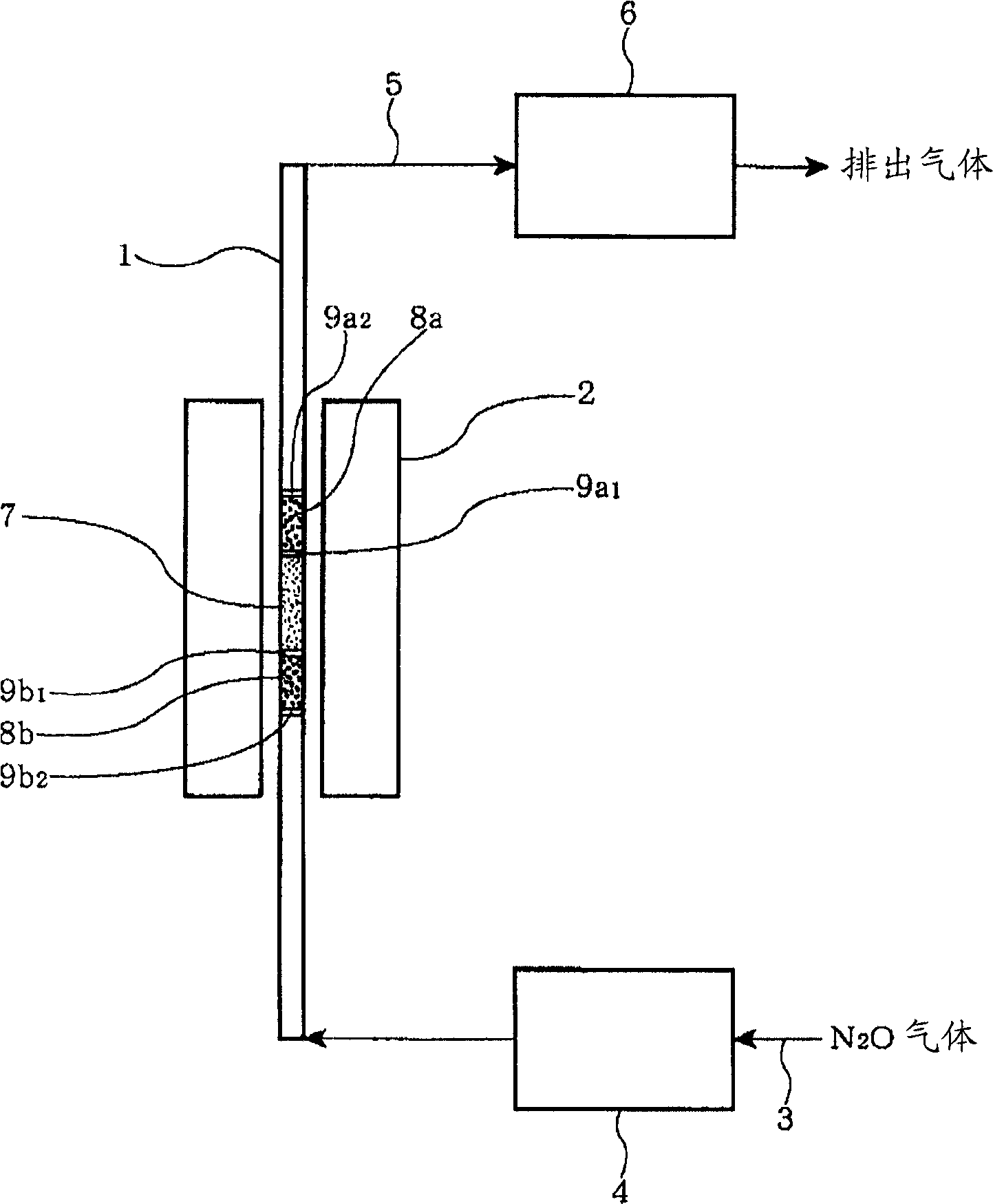 Method for decomposing dinitrogen monoxide