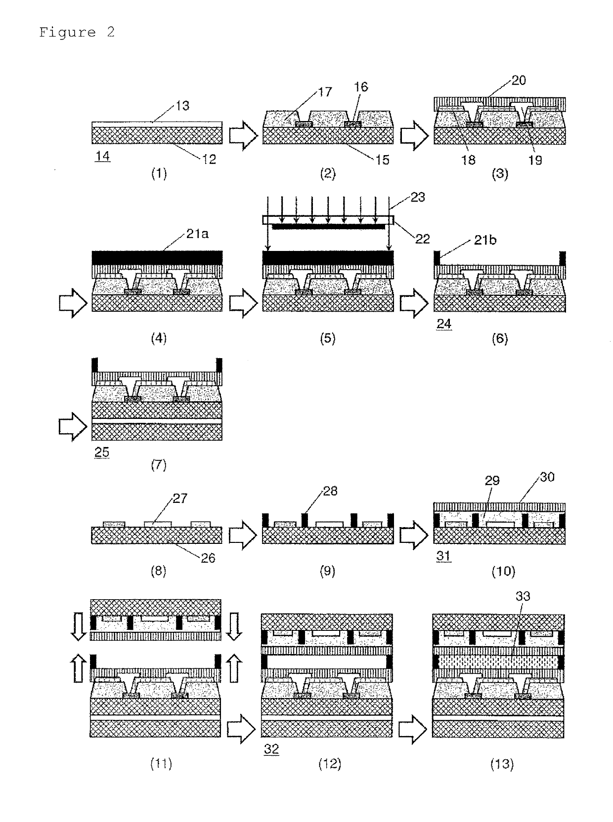 Negative-type photosensitive resin composition, cured film, element and display device provided with cured film, and production method therefor