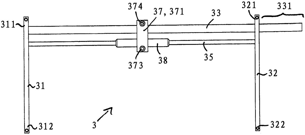 Web guiding device and device for handling material webs