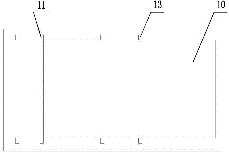 Vegetable distribution box, automatic feeding mechanism and manufacturing method