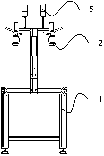 Device and method for detecting holes of disposable gloves