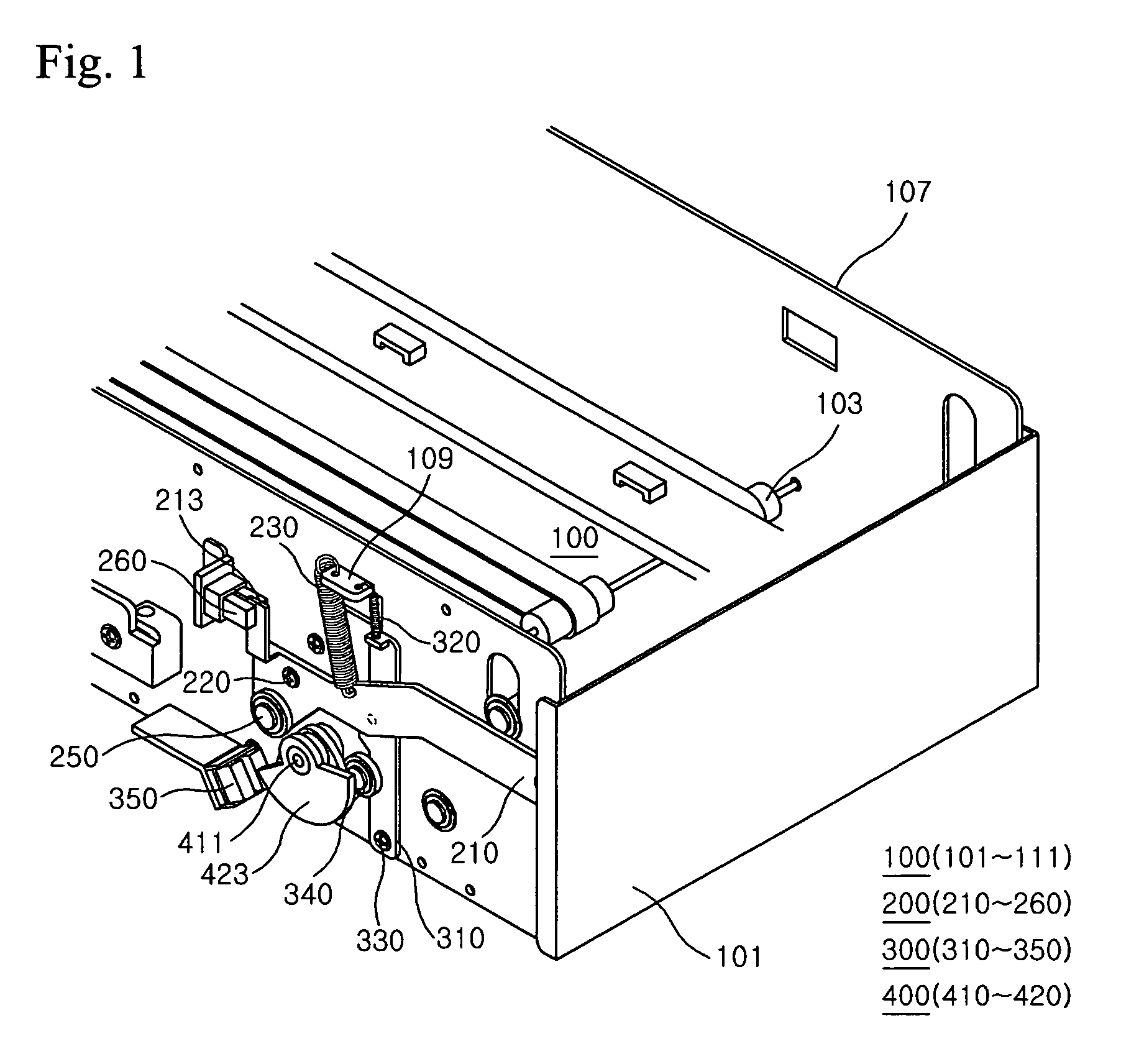 Shutter mechanism of automated-teller machine