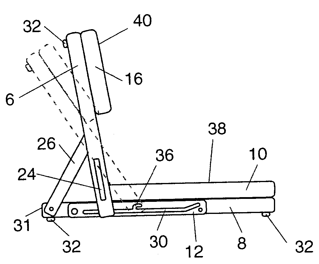 Portable folding chair