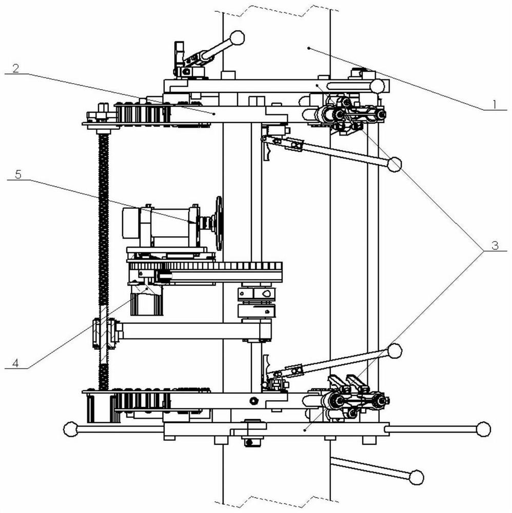 Mechanical Mechanism and Working Method of Pipe Grinding Robot