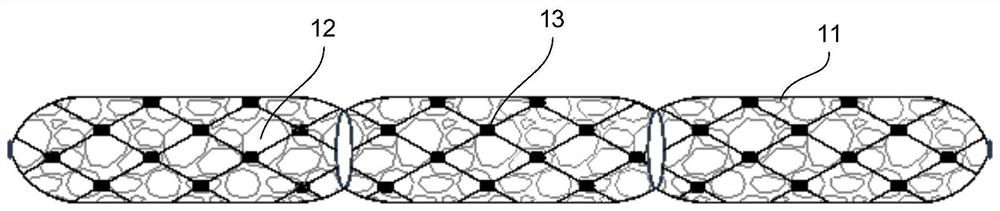 Steel cable net gabion structure body weir dam burst danger elimination and flood control system and application