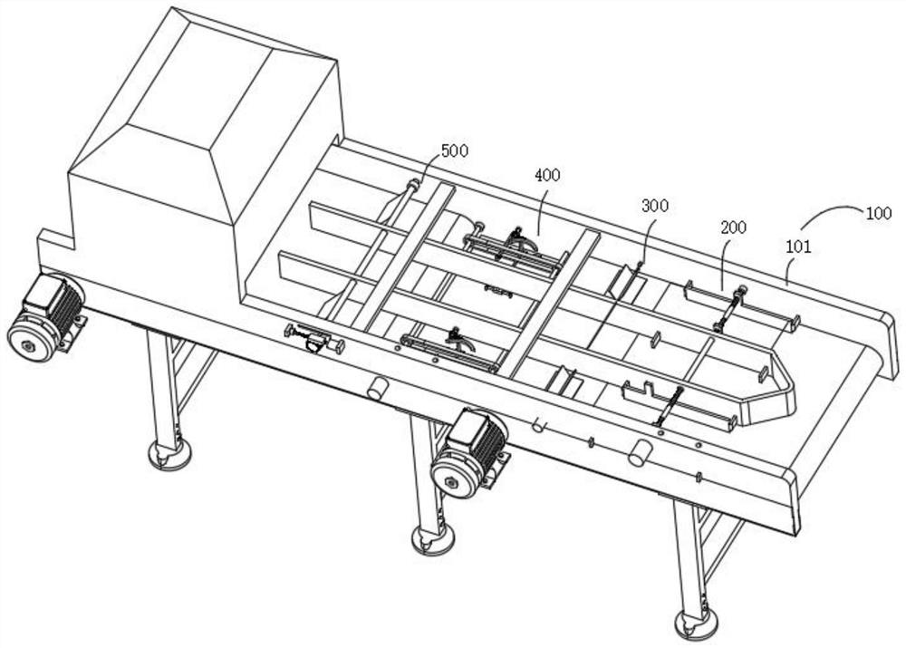 Intelligent arrangement device for canned fruit cutting