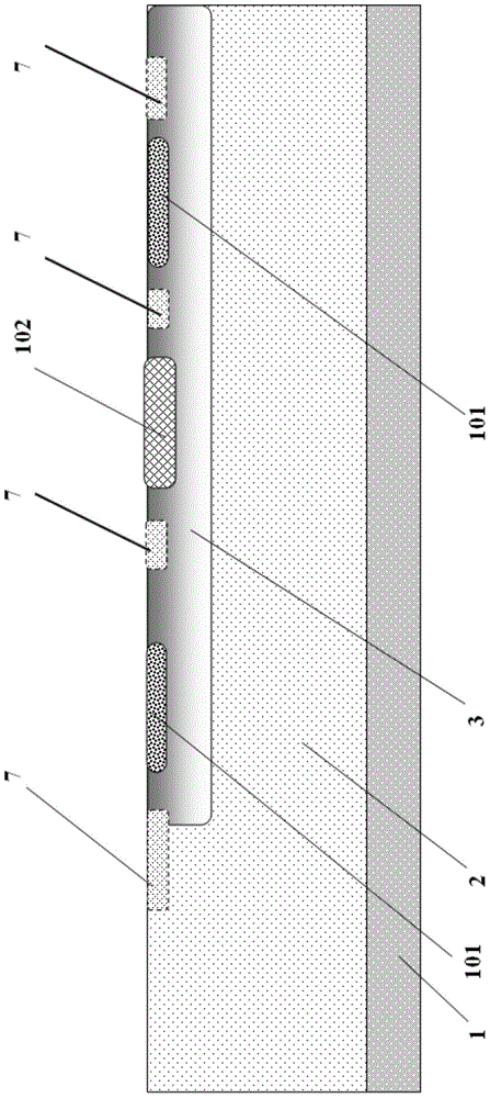 Substrate structure for monolithic optical detection and electric signal processing integrated device and forming method thereof