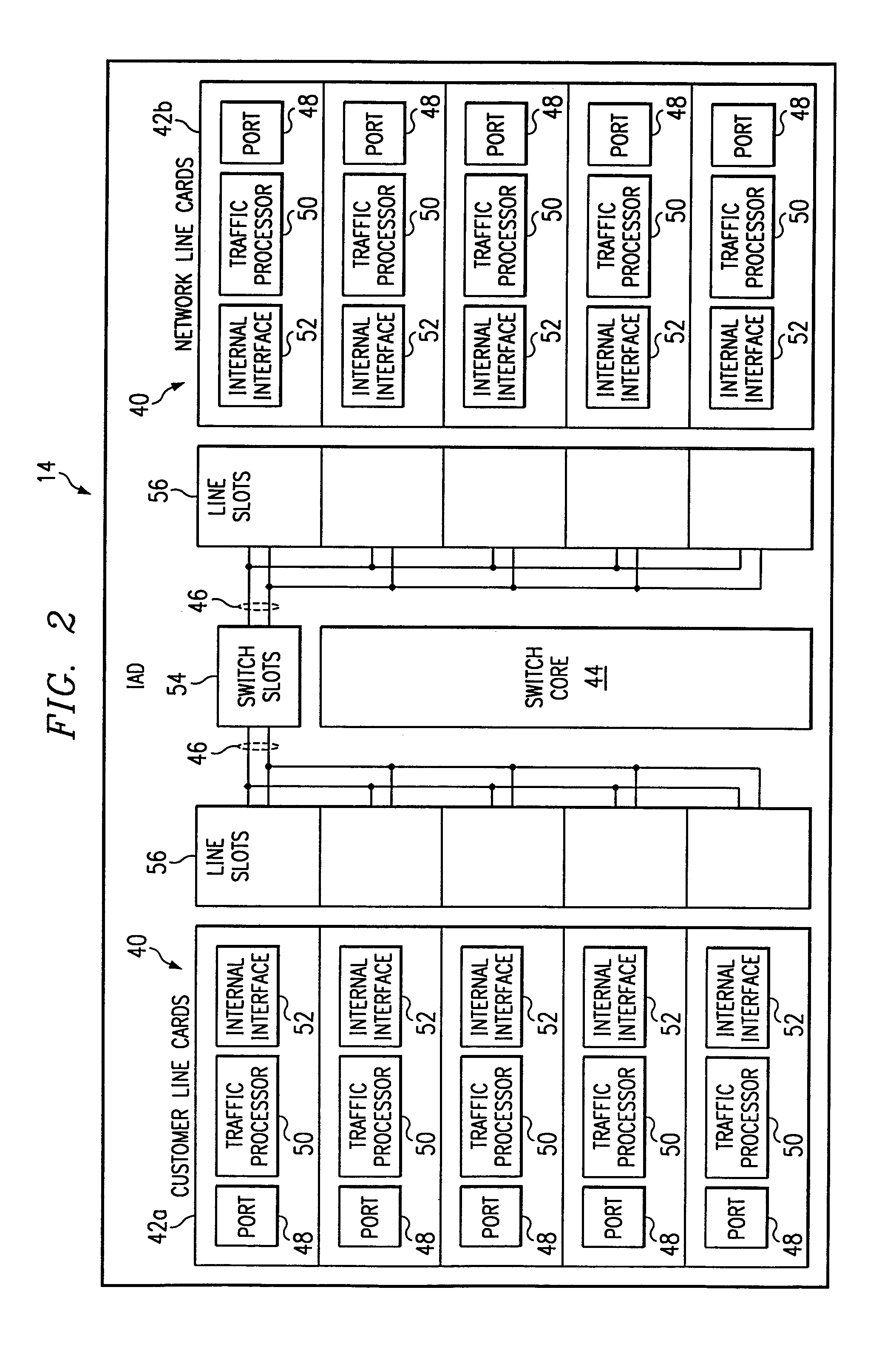 Asynchronous transfer mode (ATM) switch and method for switching ATM traffic