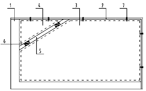 Splicing method for complex jigsaw unit type curtain wall unit plate block