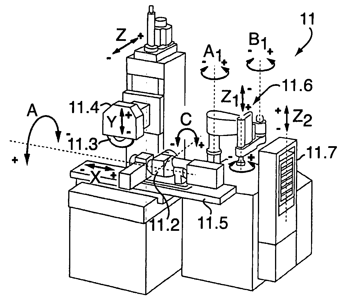 Grinding machine comprising a measuring system and control for providing a master blade and method for providing a bar blade
