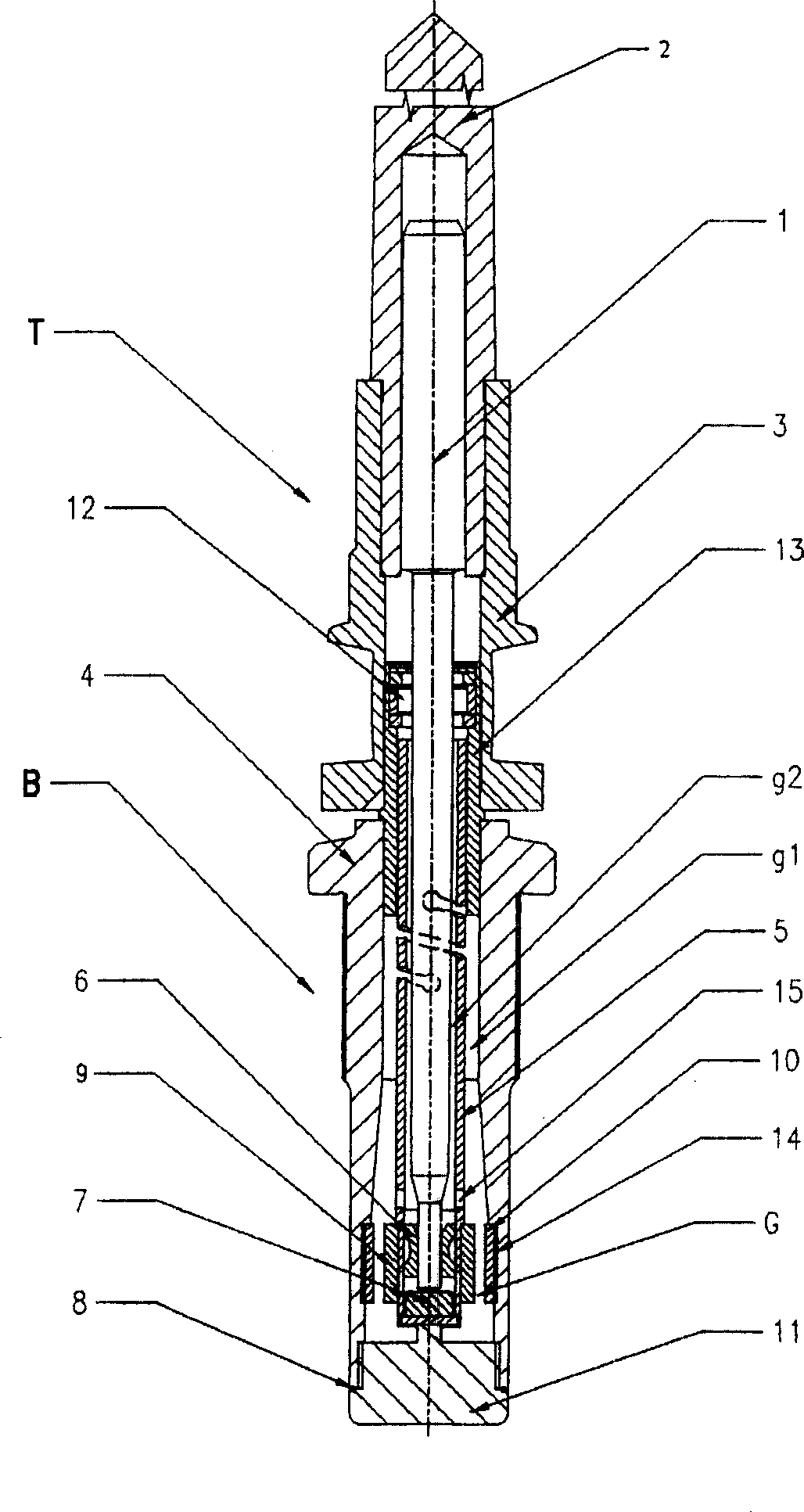 Spinning spindle assembly with damping device