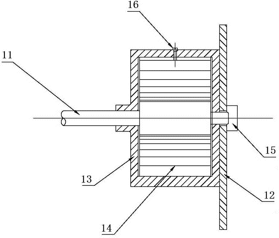 Spiral spring wire pulling liquid level measurement instrument and measurement method thereof