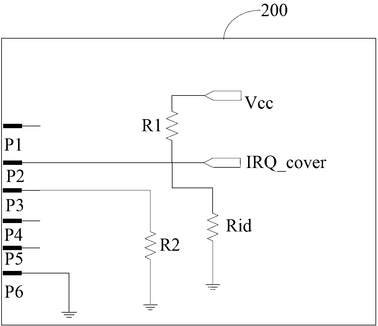 Terminal and system used for detecting and controlling attachment, and attachment