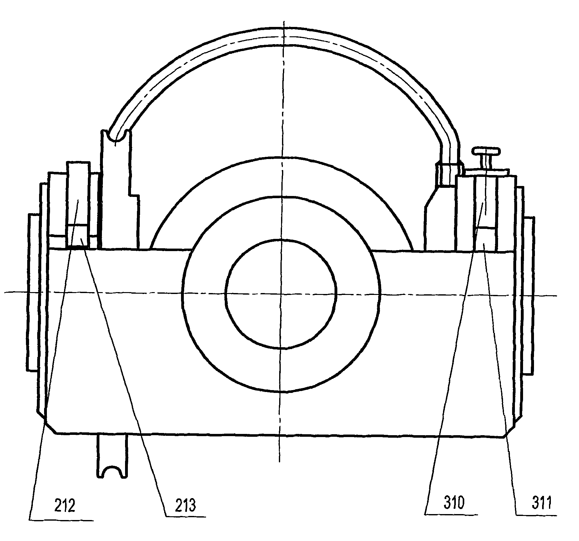 Cradle device for supporting and unwinding metal wire and braised wire coil