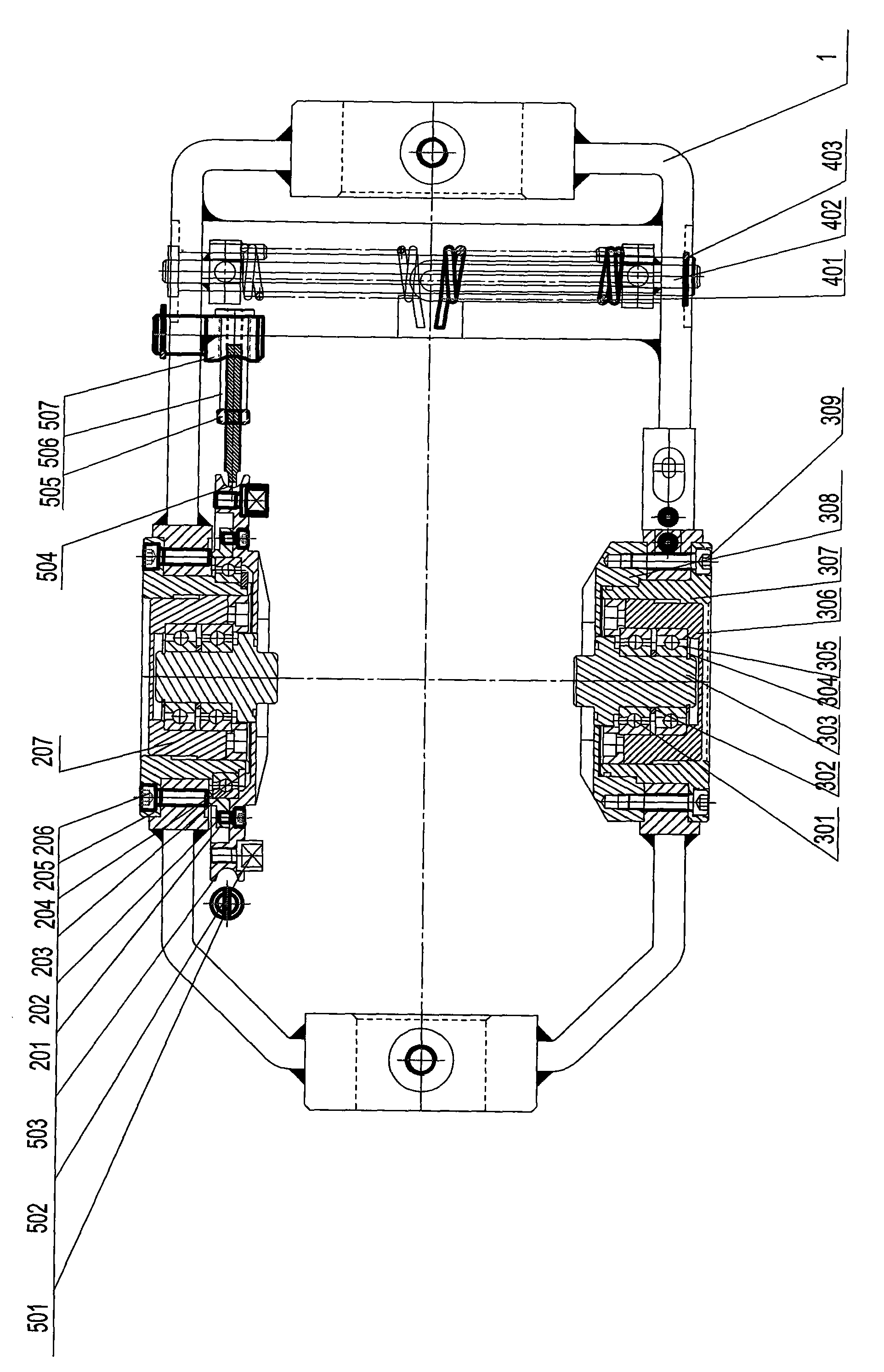 Cradle device for supporting and unwinding metal wire and braised wire coil