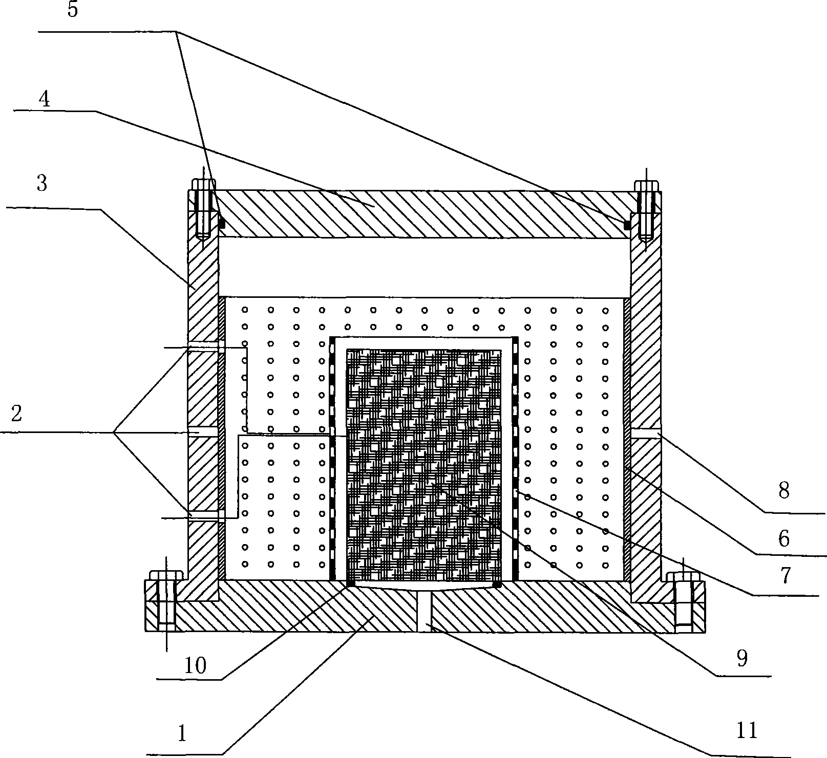 Method for evaluating sand prevention tube performance and special equipment thereof