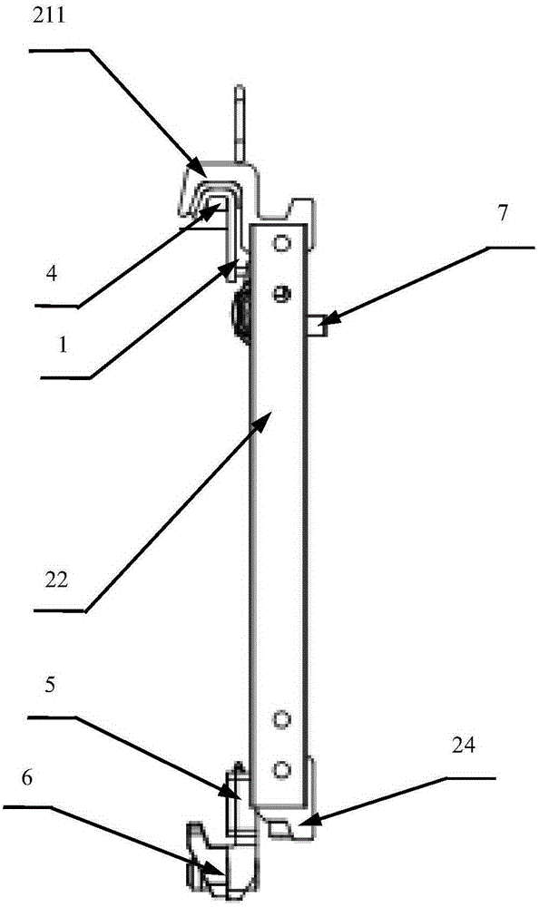 Suspended high-reliability side shifter for forklift