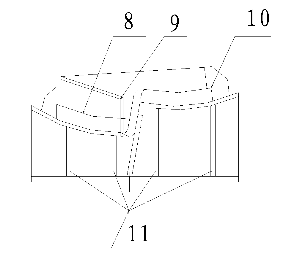 High-voltage motor stator coil end part splicing and shaping method